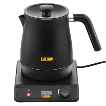 Hawkins Futura 1.4 Litre Electronic Smart Kettle with Micro-Chip, Electric Hot Water Kettle for Tea, Coffee, Soup, Gargling, Black (FKTA1)