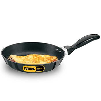Hawkins Futura 20 cm Frying Pan, Non Stick Fry Pan, Induction Frying Pan, Small Frying Pan, Black (INF20)